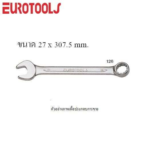 SKI - สกี จำหน่ายสินค้าหลากหลาย และคุณภาพดี | EUROTOOLS 126 แหวนข้างปากตาย 27 mm.